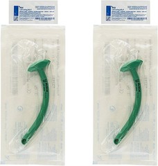 Professional Grade Rusch Nasopharyngeal Airway 28 Fr. & Surgilube – 2 Units
