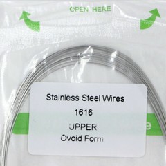 50 Packs Dental Orthodontic Stainless Steel Rectangular Arch wires 16×16 Upper