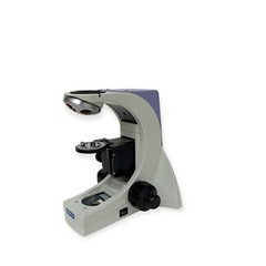 Omax N-120A Biological Microscope Base Stand with Objective Turret Nosepiece