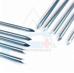 50 Pieces Double End Krischner Wire 25CM Long Non Magnetic Veterinary Instrument