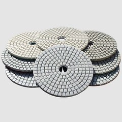Concrete Polishing Pads 4″ Wet Dry Concrete Sanding Discs Set Concrete Polishing