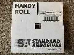 Standard Abrasives A/O Handy Roll 713161, 1-1/2 in x 50 yd P180 NEW