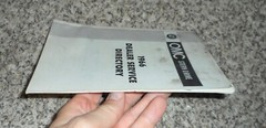 1966 Omc Outboard Marine Corp Stern Drive Dealer Service Directory Book Brochure