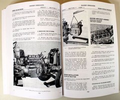 Massey Ferguson Mf 65 Tractor Service Manual Technical Repair Shop Workshop