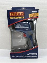 REED R2330 Professional Infrared Thermometer 50:1 Dual Laser 2282°F / 1250°C NEW