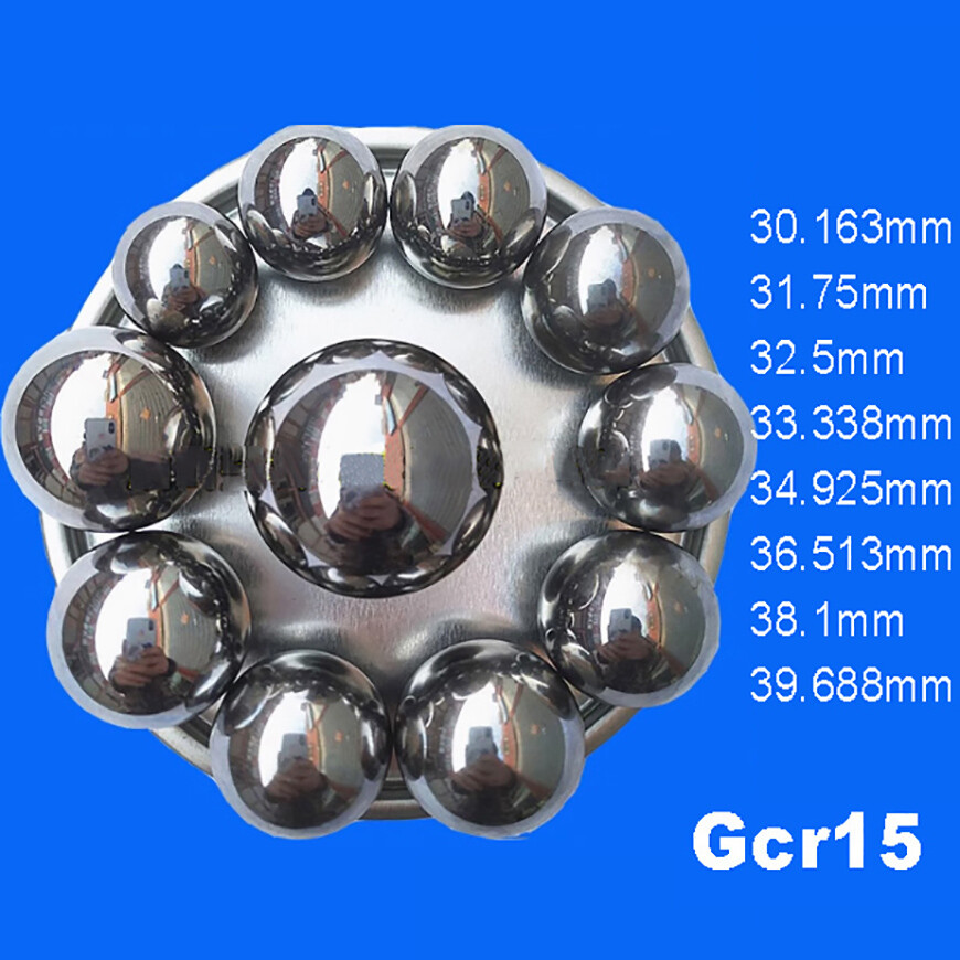 Solid Gcr15 Steel Ball Bearings Precision 30.163 31.75 33.338 34.925 – 39.688mm
