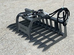 Berlon 66″ Compact Tractor Root Brush Grapple Attachment Fits John Deere Loader