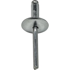 Large Flange Aluminum Pop Rivets All Dome Head Blind Every Size Available