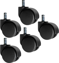 Hon Office Chair Heavy Duty Casters Rollers Tires Universal Carpeted Floors 5pcs