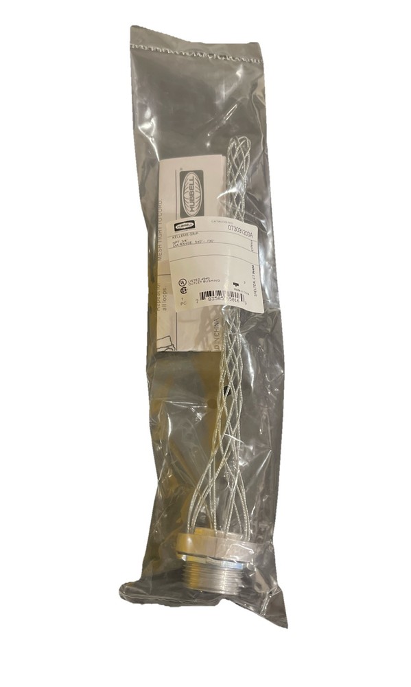QTY 1 HUBBELL KELLEMS 3/4″ CABLE CORD GRIP .540”-.730” , 073031203A
