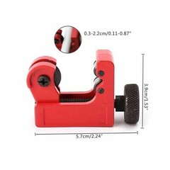 Mini Pipe Tubing Cutter 1/8″ to 5/8″ OD Copper Brass Aluminum Cutting HVAC Plumb