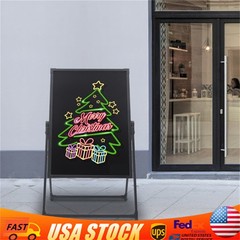 LED Message Board Restaurant Menu Sign Illuminated Neon Erasable with Remote