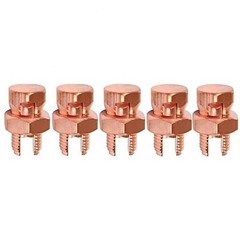 5 Pack High Strength Split Bolt Connectors 4 Gauge 8 Gauge Solid UL Listed SB-4