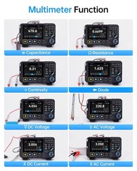 FNIRSI 2D15P 100MHz Digital Oscilloscope Multimeter DDS Signal Generator 3 in 1