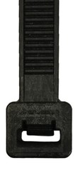 (50) Black 18″ Inch Nylon Heavy Duty Cable Wire Wrap Zip Ties 120 LBS USA MADE