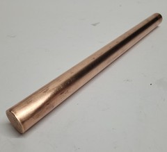 7/8″ C110 Round Copper Rod 12″ Length H04 Solid CU Lathe Bar Stock ~ NEW!