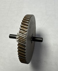 58 Tooth Steel High Speed Spur Gear for Dayton 3M125 and Von Weise V00212EO08