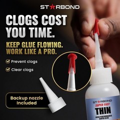 Starbond 2 oz. Super Fast Thin – Super Glue (Premium Cyanoacrylate CA Glue)