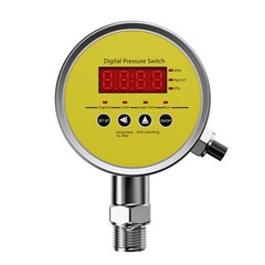 Stainless Steel Pressure Switch 2 Relays LED Digital Pressure Transmitter Meter