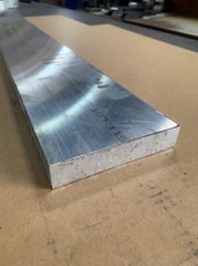 1″ x 5″ Aluminum Flat Bar x 18″ Long, Solid Stock, Machining, 6061-T6511