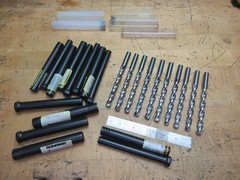 Guhring 2601 10.0 bright coat solid carbide parabolic jobber drill 10mm (@D21)