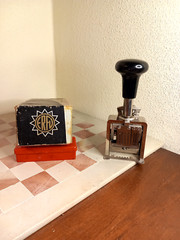 Vintage Reiner B2 Numbering Machine– 4.5mm, Made in Germany, Box and Accessories