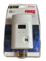 Kidde Firex 900-0076 Carbon Monoxide CO Alarm Detector Plug-in with Battery