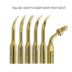 Woodpecker Dental Piezo Scaler Handpiece Tips G1 P1 GD1 PD1 HW-5L HD-7L DTE UDS