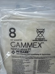 Gammex Non-Latex PI Surgical Gloves Sterile *39 PAIR* Size: 8 *Exp: 10/27*