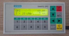 SIEMENS SIMATIC OP3 6AV3503-1DB10