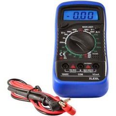 Digital Multimeter AC DC Voltmeter Ammeter Ohmmeter Volt Tester Meter XL830L