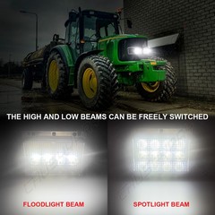 LED Headlight For Deere 6330, 6415, 6420, 6430, 6615, 6715 AL152328 TL6420