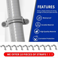 (1 inch Dia * 50 Feet) Yariwiz Flexible Electrical Conduit Liquid Tight PVC C…