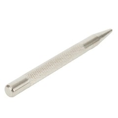 1pc 3.7 94mm Knurled Center Punch Hardened Carbon Steel Spot Dot Center Tool