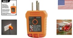 Durable Hand-Powered GFCI Receptacle Tester – Reliable Electrical Safety Tool