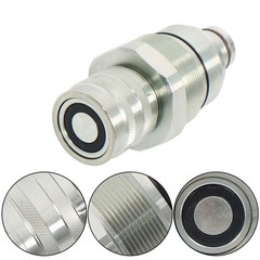 373-6968 Female Flat Face Coupler Compatible For Caterpillar 226D 262D 279D