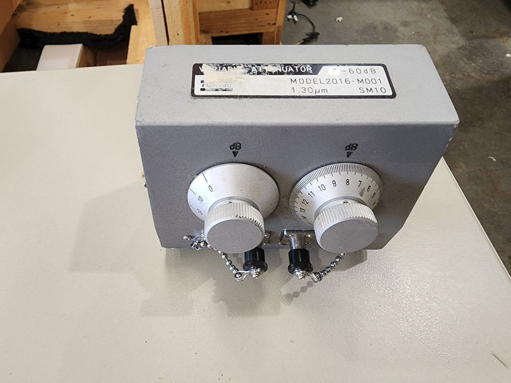 Fujitsu 2016-M001 Variable Optical Attenuator 0-60dB Unit #1