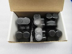 Penn-Union IPBB-NA4-2S Insulated Cable Connector Block for 2-Wires *Box of 12*