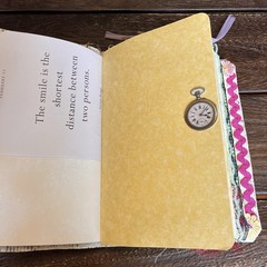 Book Lover Junk Journal Bookish Reader Vintage Softcover 3 Signatures Decorated