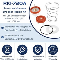 720A PVB Pressure Vacuum Breaker Repair Kit For Zurn Wilkins 1/2″ 3/4″ 1″ Model