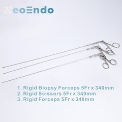 Rigid Hysteroscope Set 30 Degree 4*302mm With Sheath And Working Element