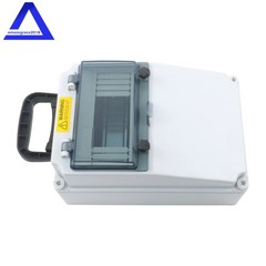 8 Way Power Distribution Box W/ Din Rail For Indoor and Outdoor Waterproof IP65