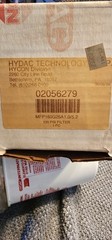 Hydac Retun Filter Housing part MFP160G25A1.0/5.2 Comes with filter 02056279