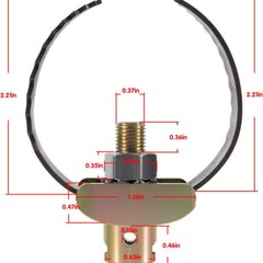 2-1/2″ C Cutter Drain Cleaner Tool 52817 T-231 for Ridgid K-40 K-45 K-50 K-3800