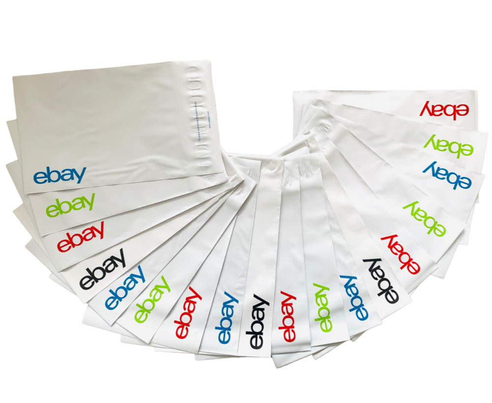 eBay SHIPPING SUPPLIES STARTER KIT 18 POLYMAILER ENVELOPES MAILERS 6.25″ x 8.5″