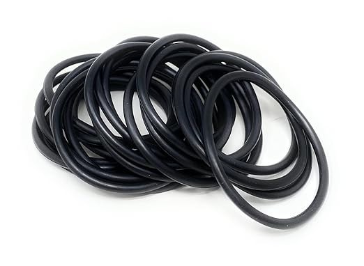 Expander Nitrile Rubber O-Rings Sealing Gasket (20 Pack – 1.00″ ID)