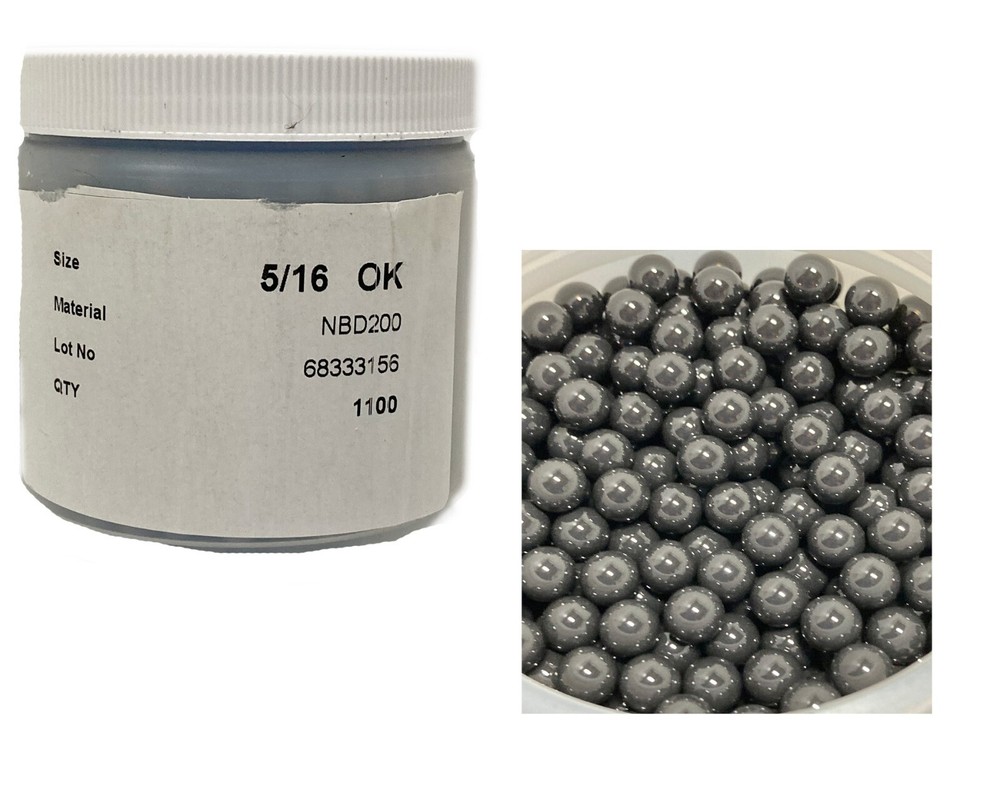 Silicon Nitride Ball Bearings 5/16″ Ceramic NBD200, High Performance