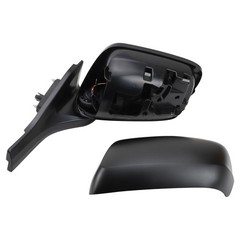 Driver Side Power Mirror Black Paint to Match for 10-14 Honda Insight HO1320253