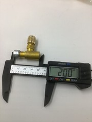 (QTY 10) Lokring Valve Tee As Pictured, 2″ Length, Outside Diameter 0.97 & 0.95