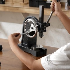 VEVOR Arbor Press 1 Ton Rivet Press Machine with Handwheel Cast Iron Assembly